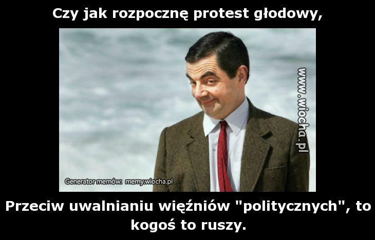 Czy jak rozpocznę protest głodowy,