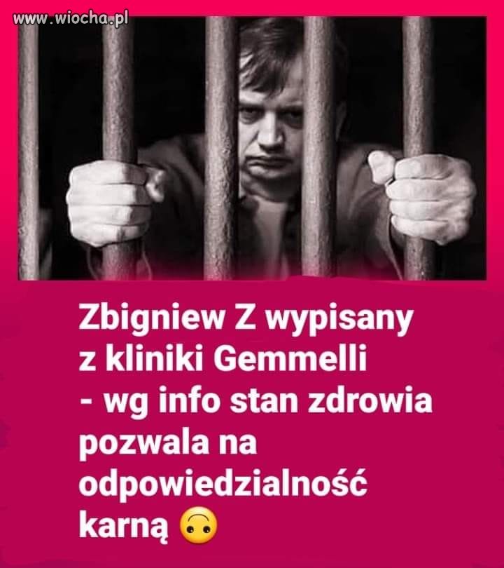 Zbyszku, wracaj do kraju. Suweren czeka !