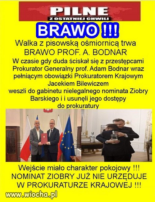 Gdy duda ściskał się z kryminalistami...