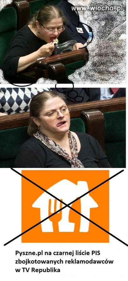 Zeżarła bym coś a tu trzeba bojkotować dostawcę