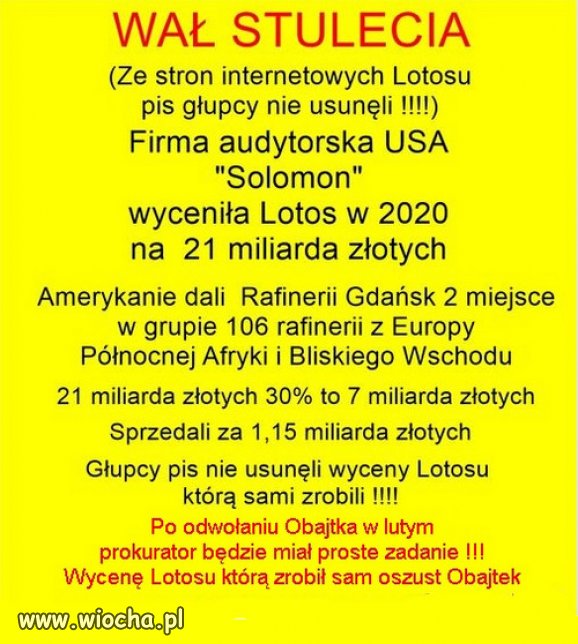 Już Zero nie uratuje Obajtka, bo strategicznie zniknął