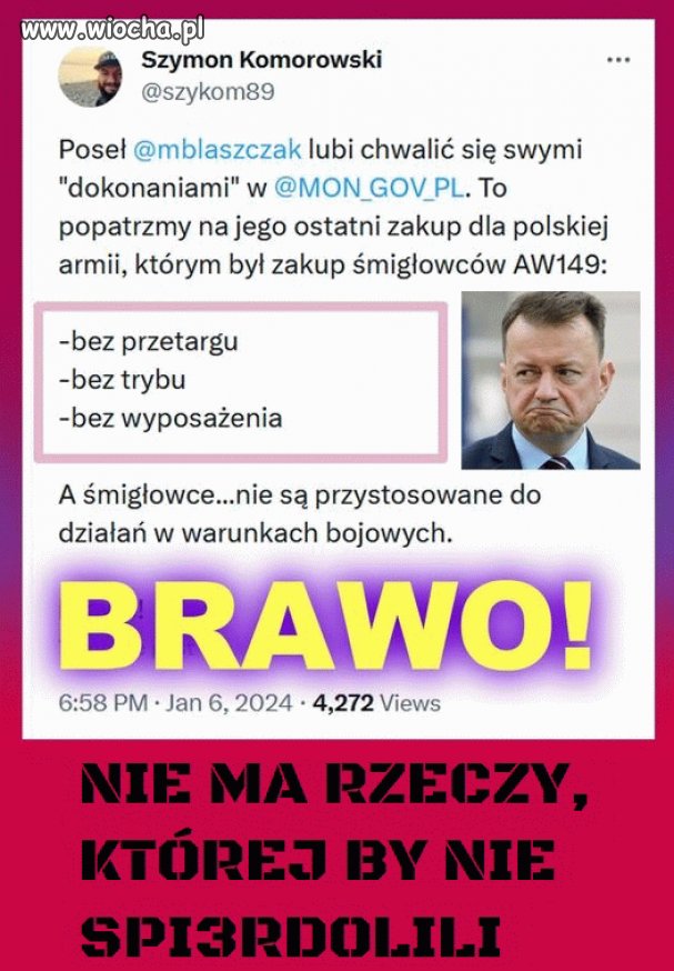 Kolejny "sukces"