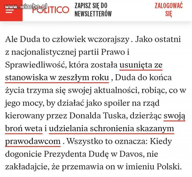 Kariery światowej nie zrobi. Jest pośmiewiskiem.