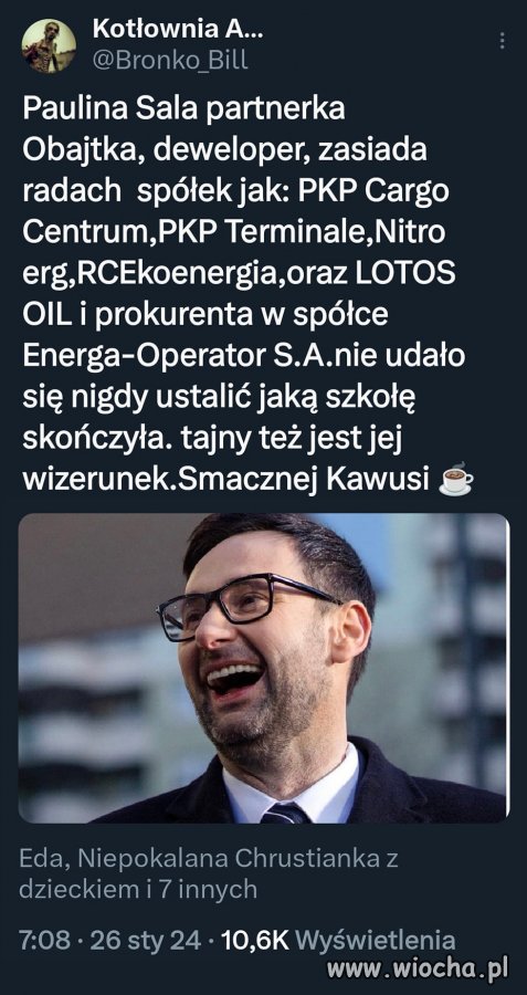 Nie ważne są kompetencje gdy dajesz dudy Obajtkowi