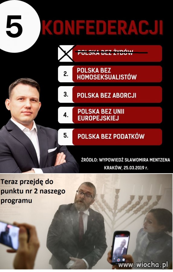 Konfederacja po prostu wypełnia program