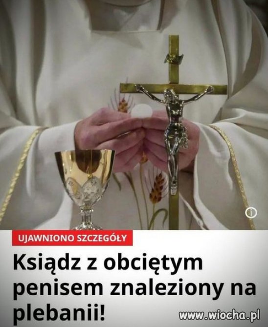 Oni wszyscy przy świeceniu powinni mieć obcinane..