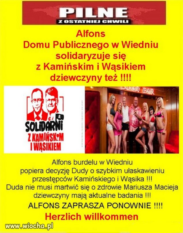 Cała hołota w obronie kryminalistów Kaczyńskiego!