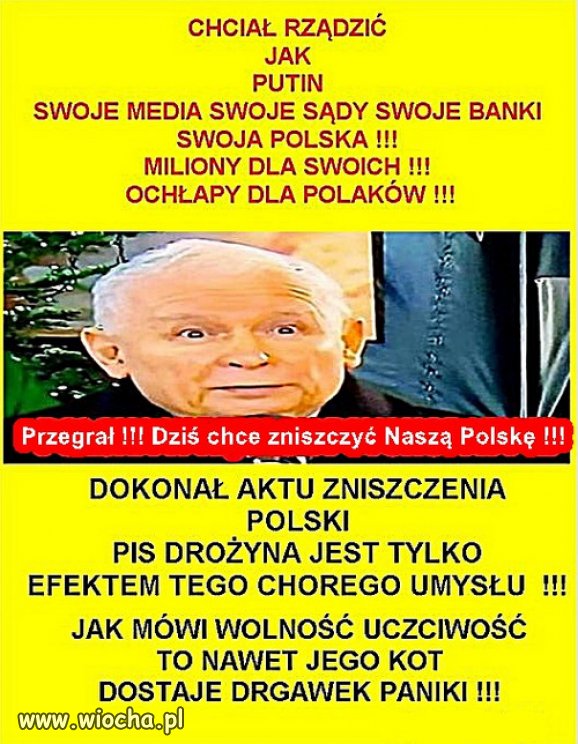 Kaczyński przegrał wszystko!!! 