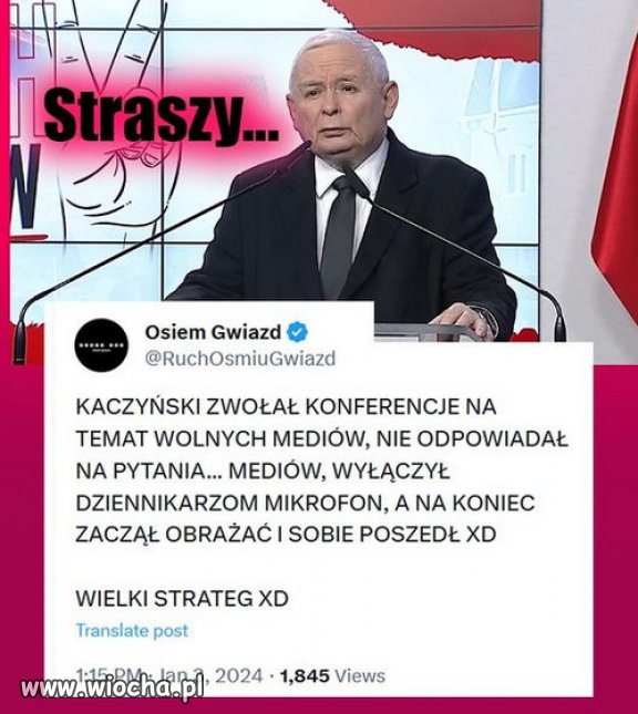 Najmądrzejszy człowiek na świecie, jak sam myśli..