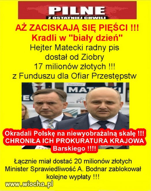 Czy słyszeliście sprawozdanie z NIK, WŁOS się jeży!