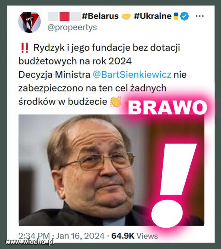 Niech go kółko różańcowe utrzymuję