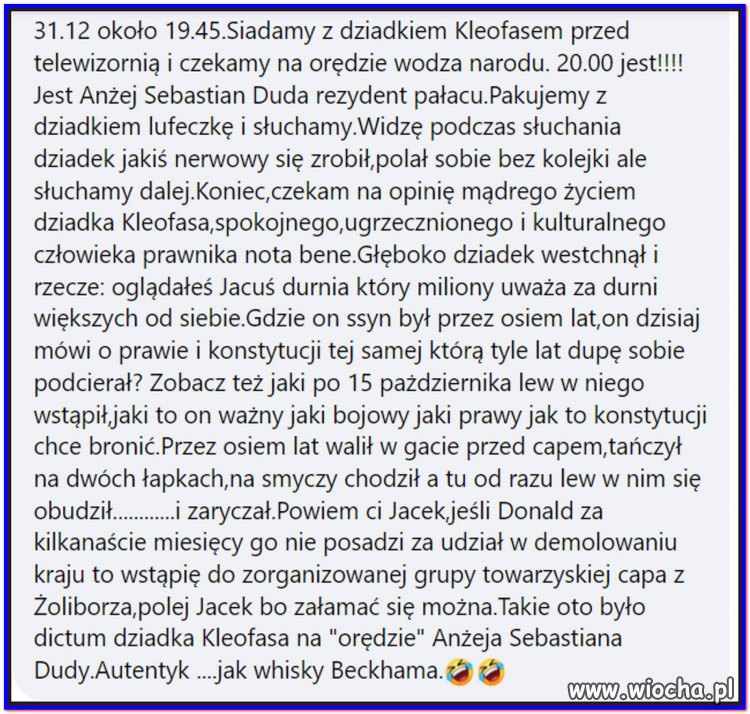 Jak dziadek z wnuczkiem