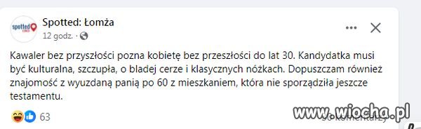 Ogłoszenie.