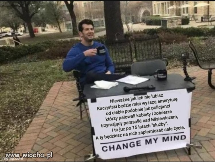 A ty naiwniaku co z tego masz?