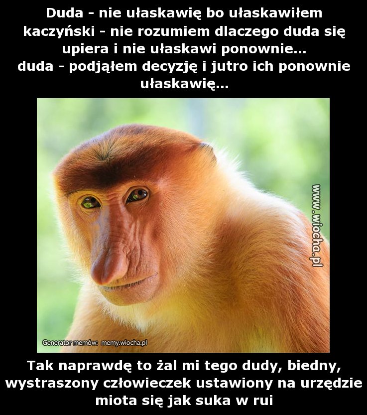 Duda - nie ułaskawię bo ułaskawiłem