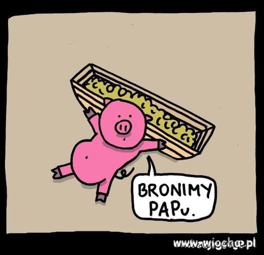 Bronimy papu
