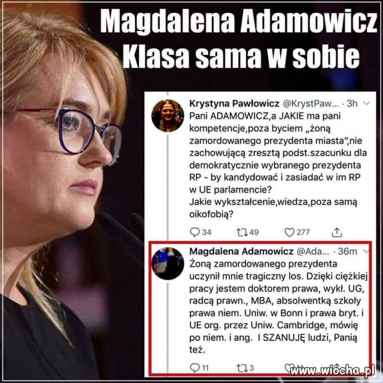 Nosek utarty Krystynie po raz  ... już zgubiłam rachubę! 
