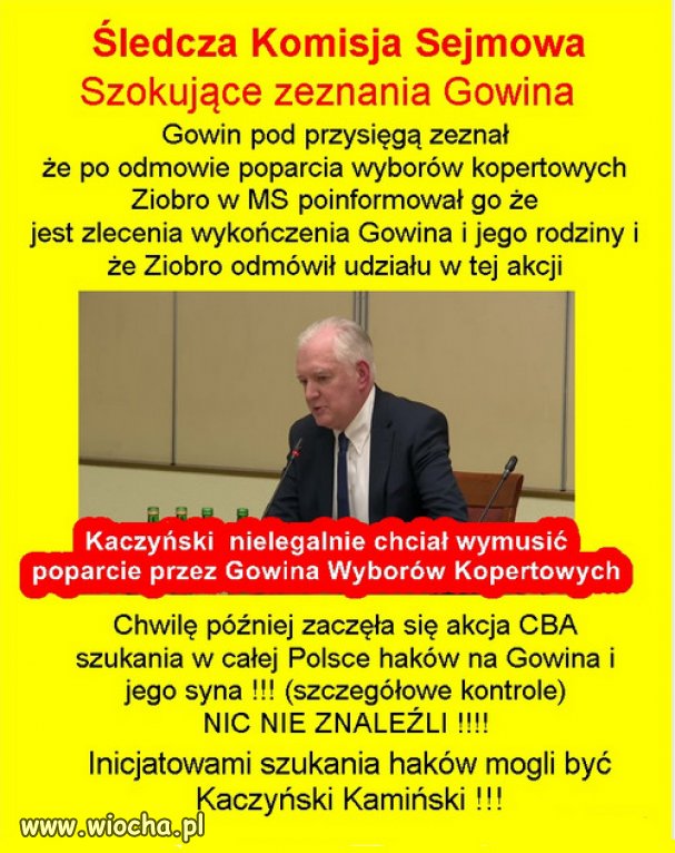 Tak Kaczyński za pomocą swoich UBeków niszczył ludzi!