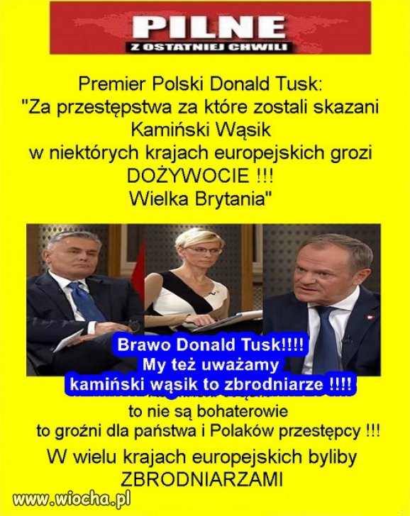 I taki zapis powinien się znaleźć w KONSTYTUCJI.