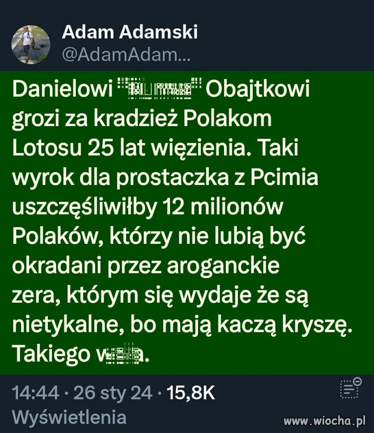 Najpierw 1,5 roku w areszcie śledczym, żeby nie...