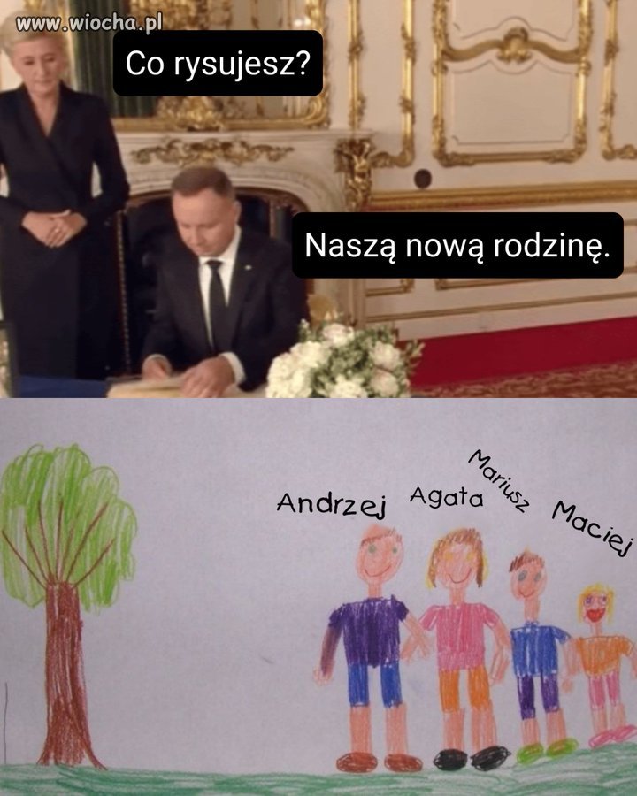 Usynowił ?