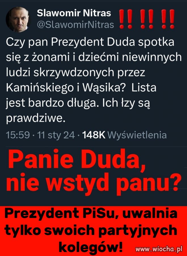 Prezes takiego rozkazu nie wydał.