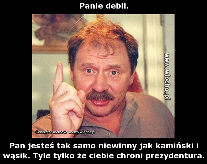 Panie debil.