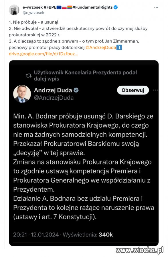 Jak ktoś taki skończył studia prawnicze... To jest policzek dla uczelni.
