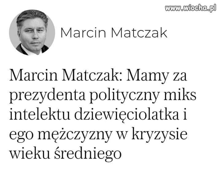 Marcin wie co mówi ...