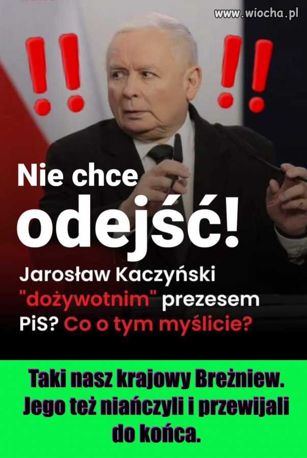 Jak Łukaszenko i Putin. Tak mają dyktatorzy...