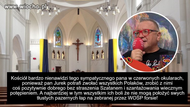 KK nie lubi konkurencji, sam uważa się za Boga!