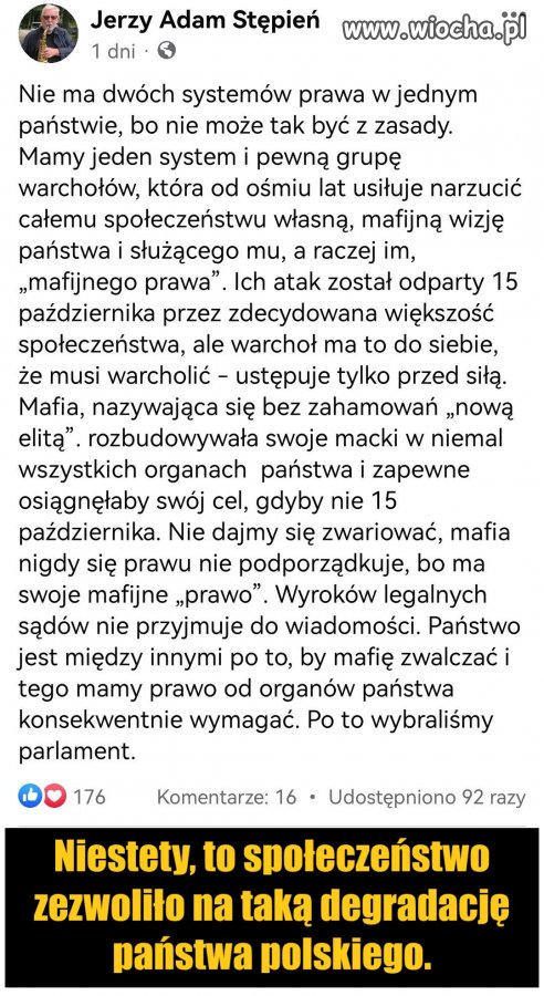 Popieram całym sercem