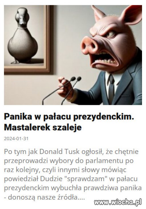 Donald Tusk powiedział Dudzie “sprawdzam” ...