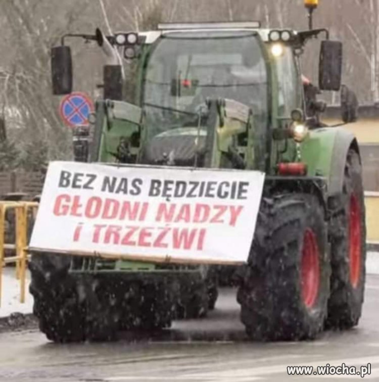 Protesty rolników 