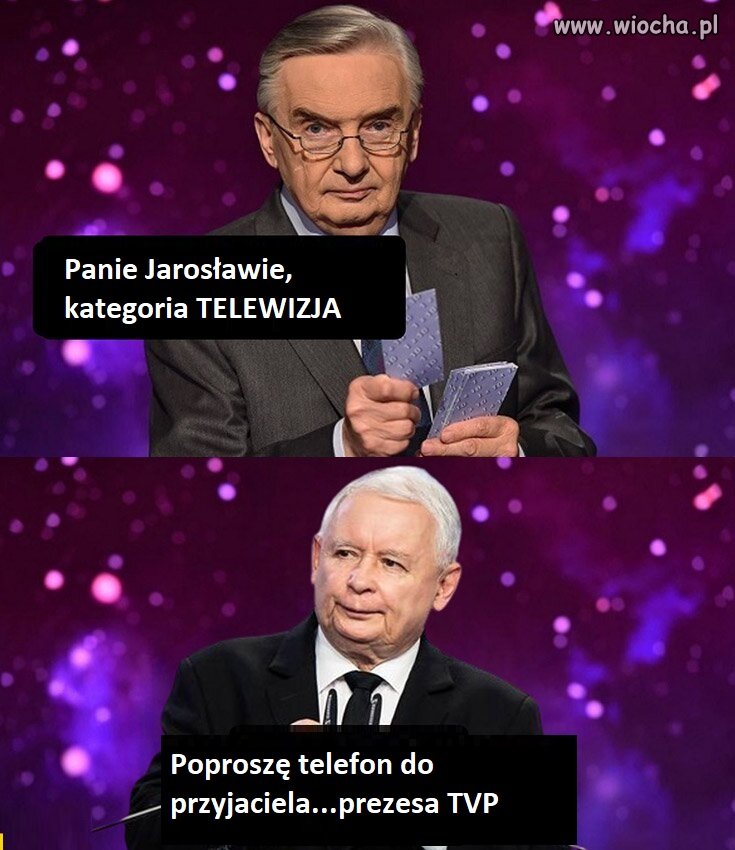 Ale to nie ten program, panie Jarosławie