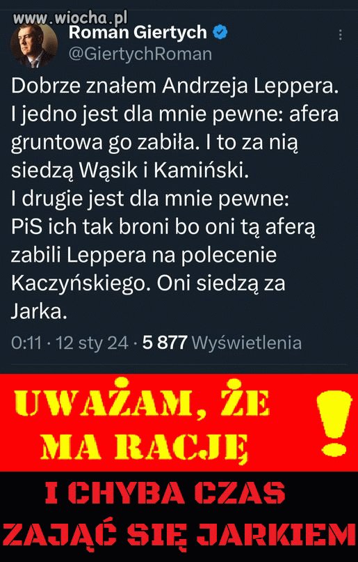 Romek wie co mówi