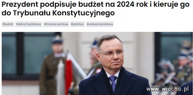 Pseudoprezydent kieruje ustawę do pseudotrybunału