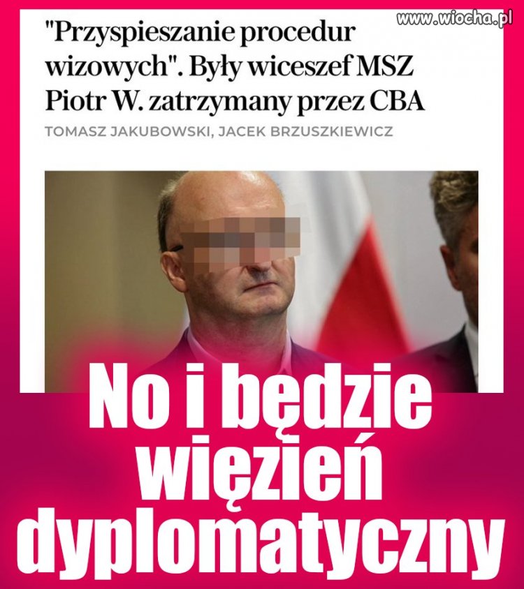 Więźniem Wizowym brzmi lepiej.