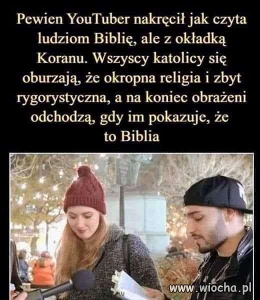 Niewielu katolików zna biblię