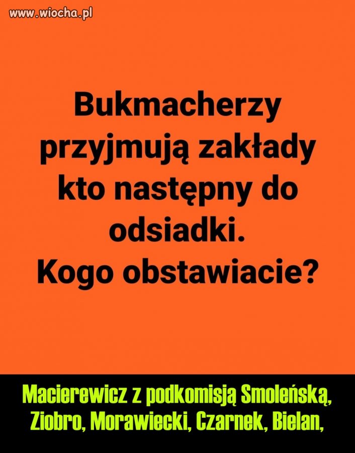 Lista jest bardzo długa i trudno się zdecydować