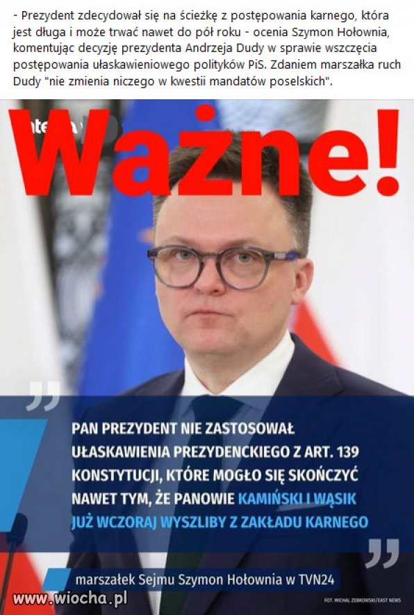 Wyjątkowa "sciana kłamstwa "PiS .