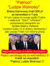 Złodziejskie slogany i demagogia, z czasów stalinowskich!