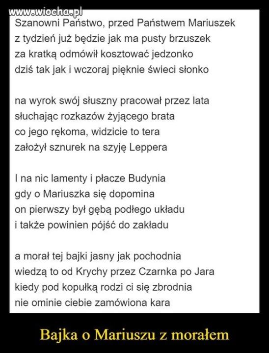 Bajka o Mariuszu 