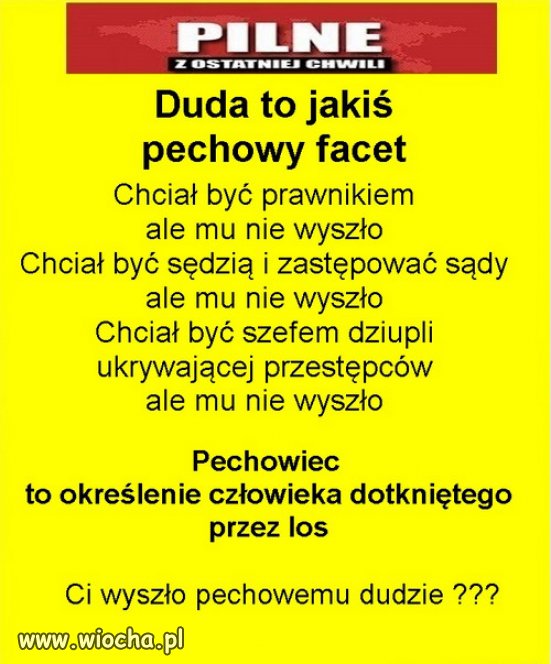 Takiej marionetki potrzebował Kaczyński do Mafii PiSu!
