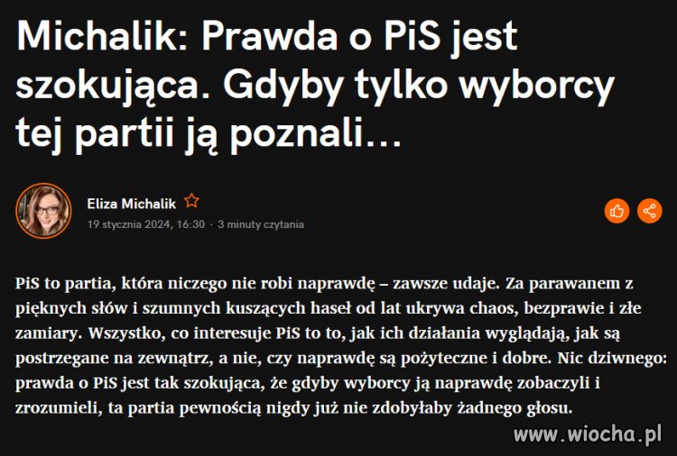 PiS nigdy nie troszczył się o Polskę!
