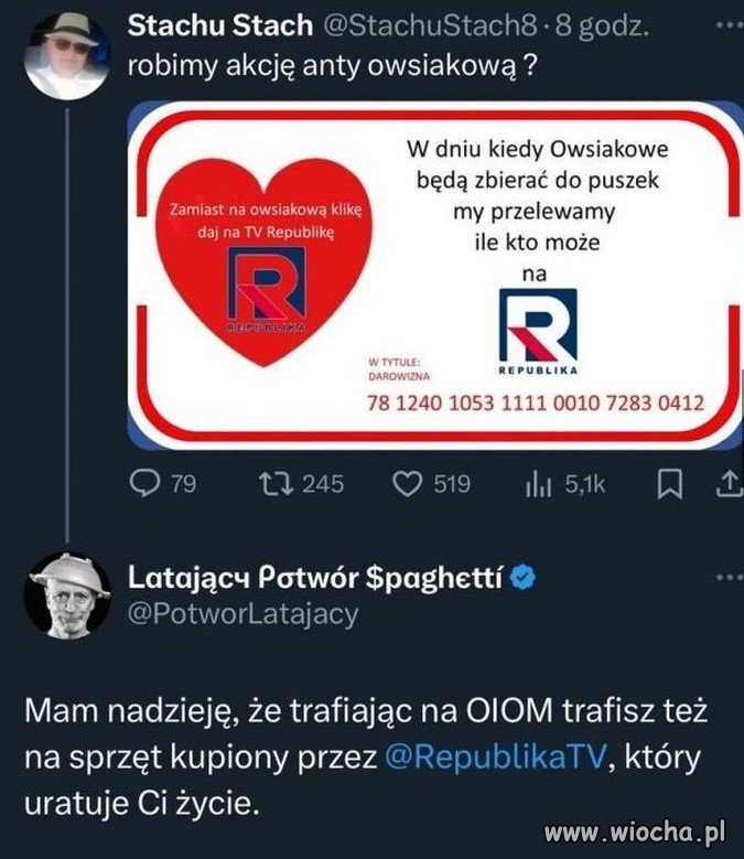 Przeciwko Owsiakowi