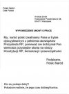 Kończ waść, wstydu oszczędź!