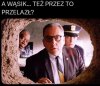 Posmarował masłem 