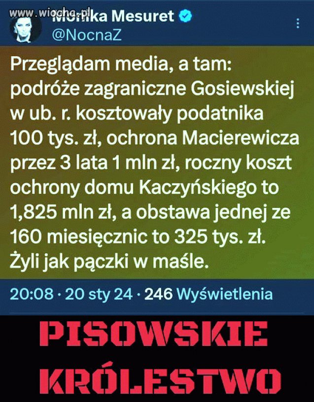 Nie mają umiaru