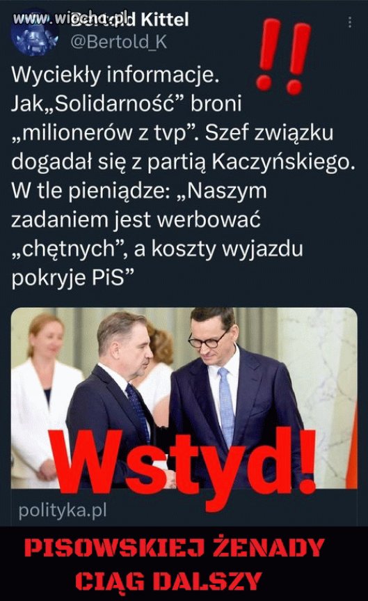 Marny pisowski kabaret z tego jest